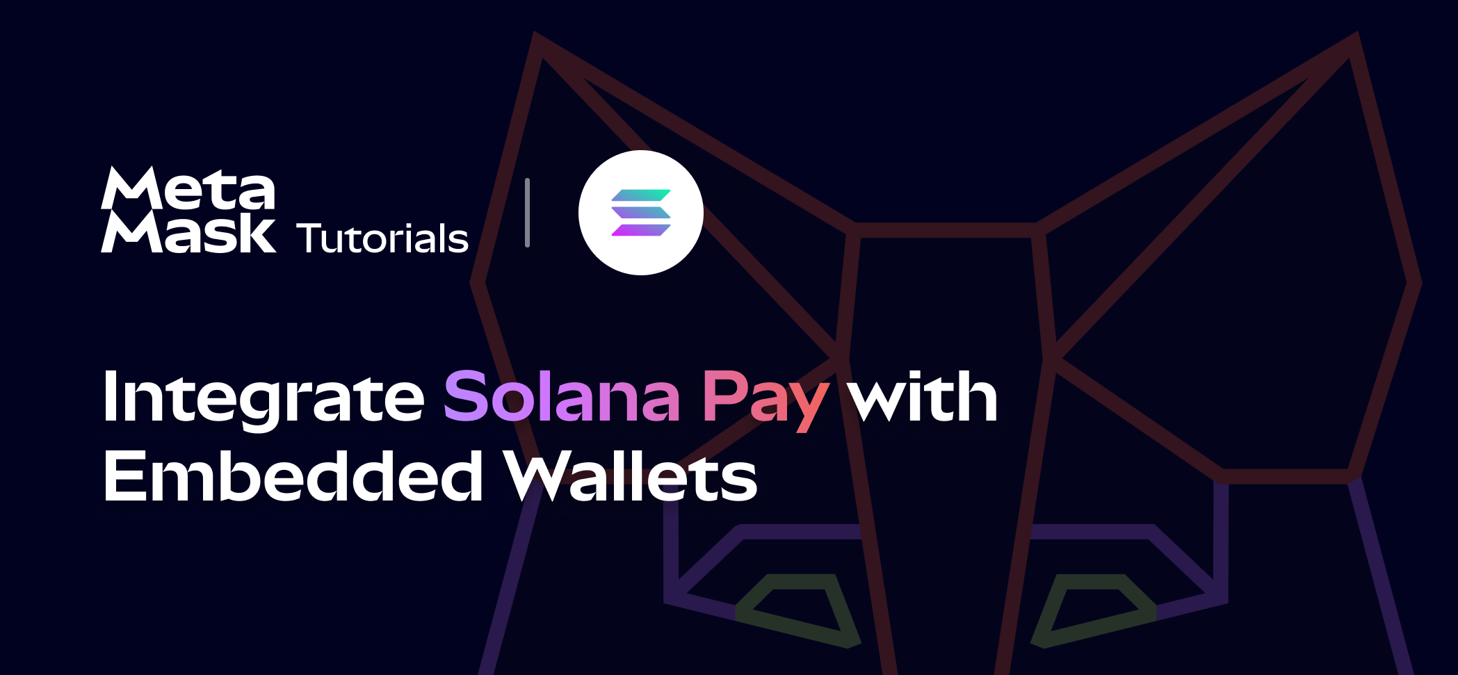 Integrate Solana Pay with Embedded Wallets